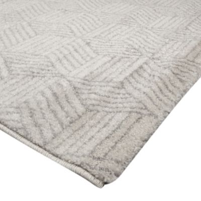 Tapis de salon Cameo L.200 x l.150 cm gris