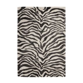 Tapis de salon design fait main ZEBRA