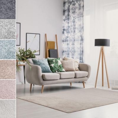 Tapis de Salon en velours Sundae, Beige 67 x 450 cm - Floordirekt