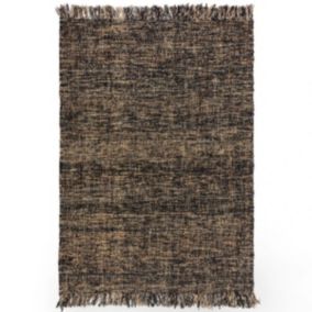 Tapis de salon jute et laine EDIROS