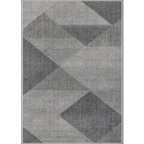 Tapis de salon MIRAN 160 x 230 cm - Gris