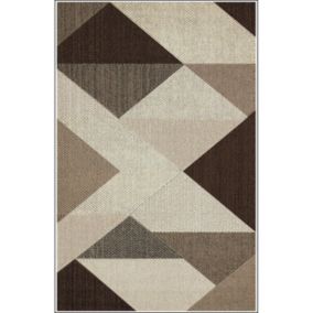 Tapis de salon MIRAN Marron - 120x180cm