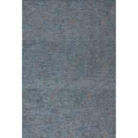 Tapis de salon moderne en jute BLUEBERRY