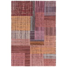 Tapis de salon moderne en laine FACET