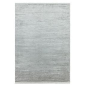 Tapis de salon moderne tissé main PEWTER