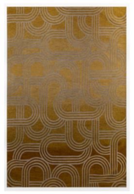 Tapis de salon moderne tissé plat FEVER