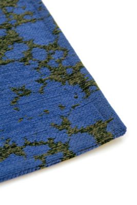 Tapis de salon moderne tissé plat GLOOM