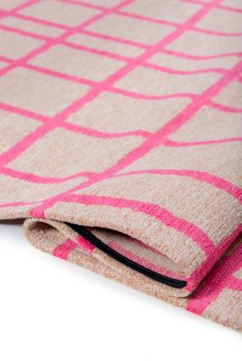 Tapis de salon moderne tissé plat VERO