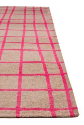 Tapis de salon moderne tissé plat VERO
