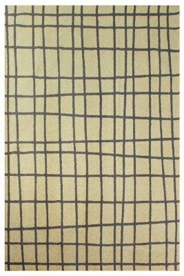 Tapis de salon moderne tissé plat VERO