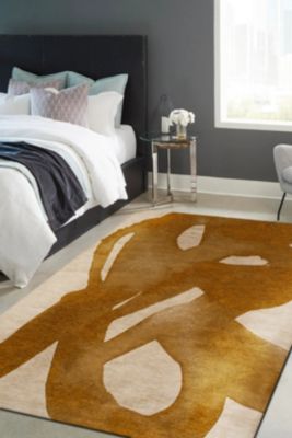Tapis de salon moderne tissé plat YOYO