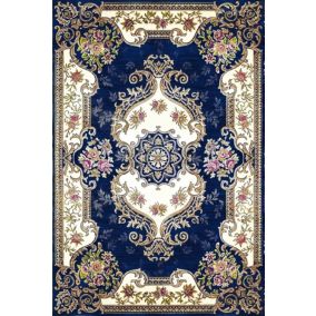 Tapis de salon ORIENT 200 x 290 cm - Bleu