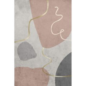 Tapis de salon SIMPLY Rose - 160x230cm