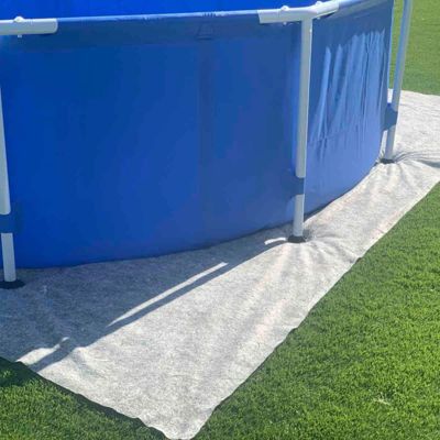 Tapis de sol feutrine EDG piscine hors-sol 7.3m x 4.0m