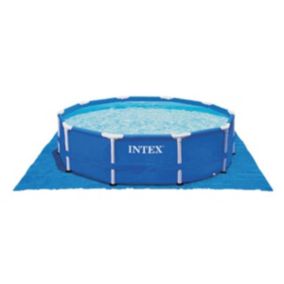 Tapis de sol pour piscine ronde diamètre 5,49 m - Intex