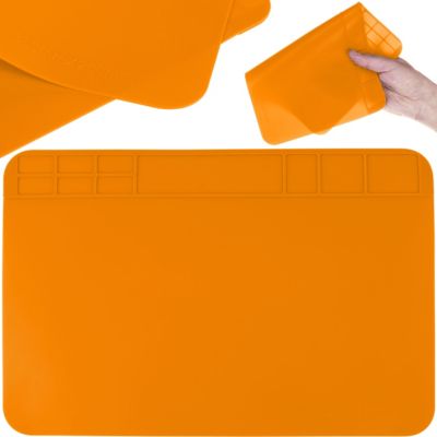 Tapis de Soudure Antidérapant 300x200 mm - Silicone Résistant 500C, ESD, Pour Réparation Électronique