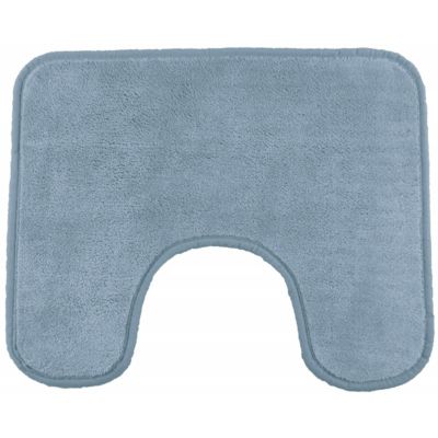 Tapis de toilette 50x40 en polyester uni 50x40cm