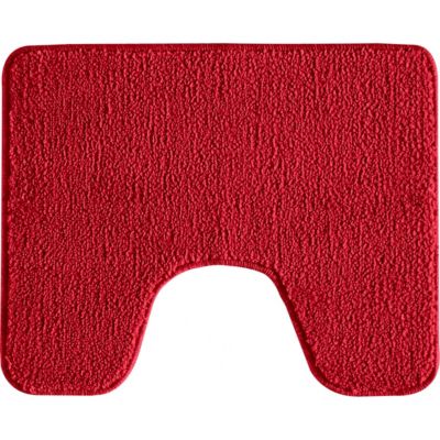 Tapis de toilette uni en polyester 50x40cm