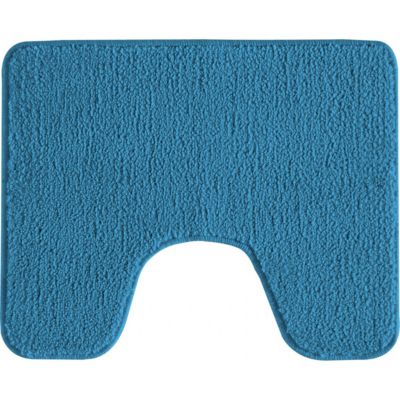 Tapis de toilette uni en polyester 50x40cm