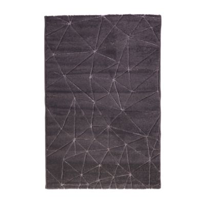 Tapis Design gris 100 x 150 cm