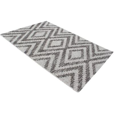 Tapis design plat gris intérieur et extérieur Cleo 230x160 CM - Gris