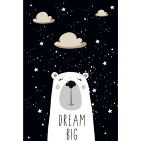 Tapis DREAMS Noir, Dimension: 120x160