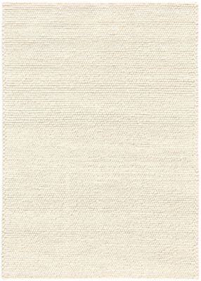 Tapis effet galet tissé GoodHome l. 120cm x L. 170cm blanc cassé crème