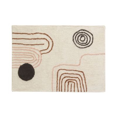 Tapis en coton tufté Arty - Terracotta