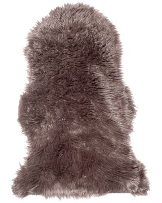 Tapis en fausse fourrure MUNGO Marron 63 x 95 cm