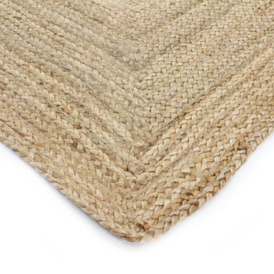 Tapis en jute tressé naturel 120x170