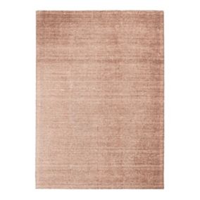 Tapis en laine et coton rose nude 160x230