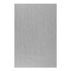 Tapis en vinyle Deblon, tapis de intérieur de decoration Tapis en PVC , pour intérieur et extérieur Gris Uni  120 x 180 cm