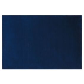 Tapis en viscose bleu marine 140 x 200 cm GESI II