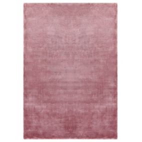 Tapis en viscose rose 160 x 230 cm GESI II