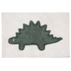 Tapis enfant Dinosaure en coton tufté