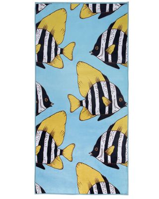Tapis enfant FIZME Bleu 80 x 140 cm