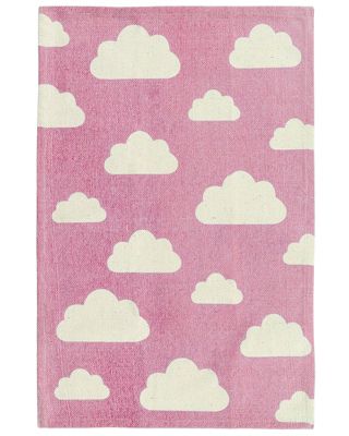Tapis enfant GWALIJAR Rose 60 x 90 cm Coton