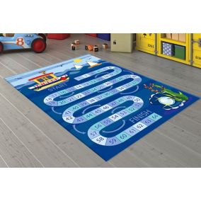 Tapis Enfant Jeu Marin, Dimension: 120x160