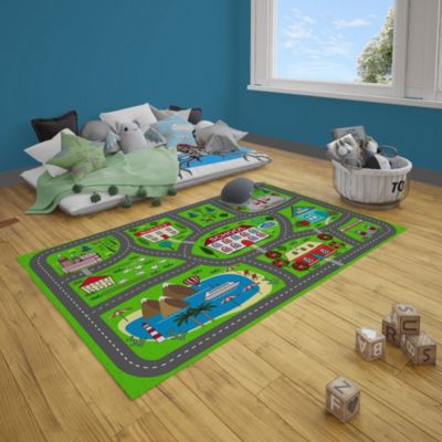 Tapis Enfant Village, Dimension: 80x150