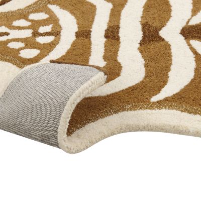 Tapis enfant ZAZA Marron 100 x 160 cm Laine