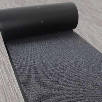 Tapis entrée accueil anti-salissures - Anthracite - Rouleau de 0,9m x 17m
