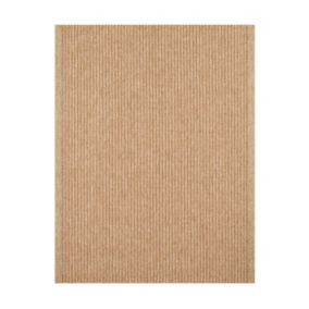 Tapis extérieur - 120x170cm - naturel - 100% polypropylène résistant aux UV - 1400 gr/m2 - DORIA