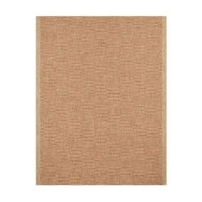 Tapis extérieur - 120x170cm - naturel - 100% polypropylène résistant aux UV - 1400 gr/m2 - HUMA