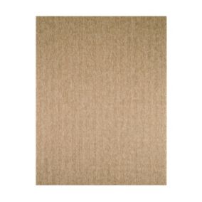 Tapis extérieur - 120x170cm - naturel - 100% polypropylène résistant aux UV - 1400 gr/m2 - LYS