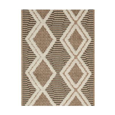 Tapis extérieur - 160x230cm - multicolore - 100% polypropylène résistant aux UV - 1400gr/m² - MIR