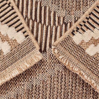 Tapis extérieur - 160x230cm - multicolore - 100% polypropylène résistant aux UV - 1400gr/m² - MIR