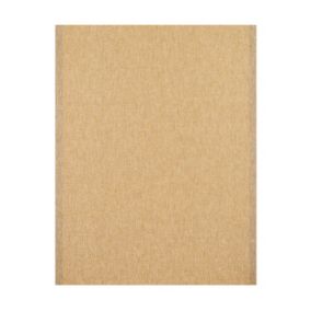 Tapis extérieur - 200x290cm - naturel - 100% polypropylène résistant aux UV - 1400 gr/m2 - SLEÏA