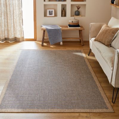 Tapis extérieur - 60x180cm - naturel - 100% polypropylène résistant aux UV - 1400 gr/m² - RUBY