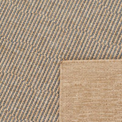Tapis extérieur - 60x180cm - naturel - 100% polypropylène résistant aux UV - 1400 gr/m² - RUBY
