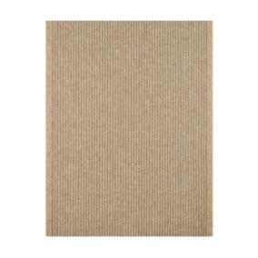 Tapis extérieur - 60x180cm - naturel - 100% polypropylène résistant aux UV - 1400 gr/m2 - ORION